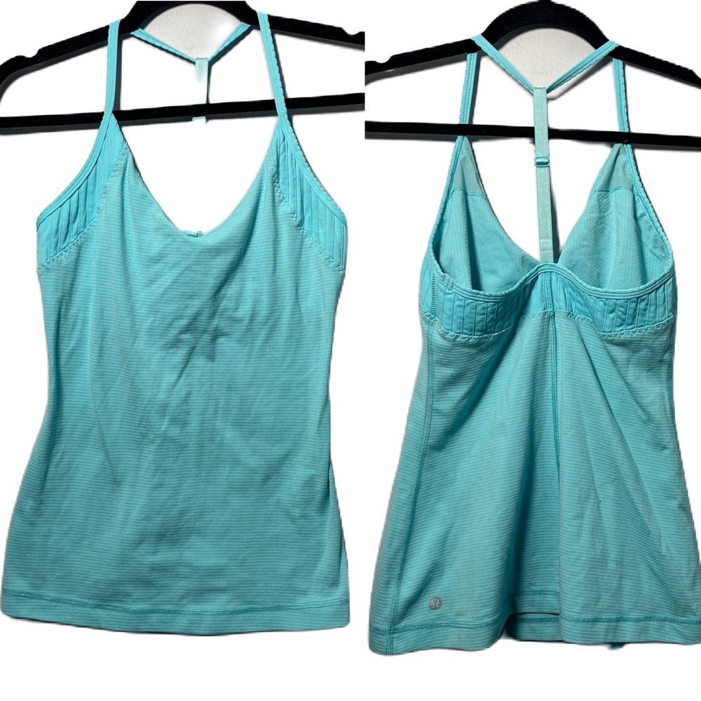 • Lululemon Athletica Tank top Blue T-Strap